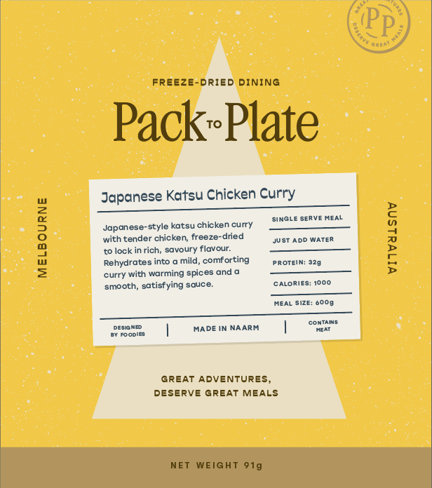 Japanese Katsu Chicken Curry packaging